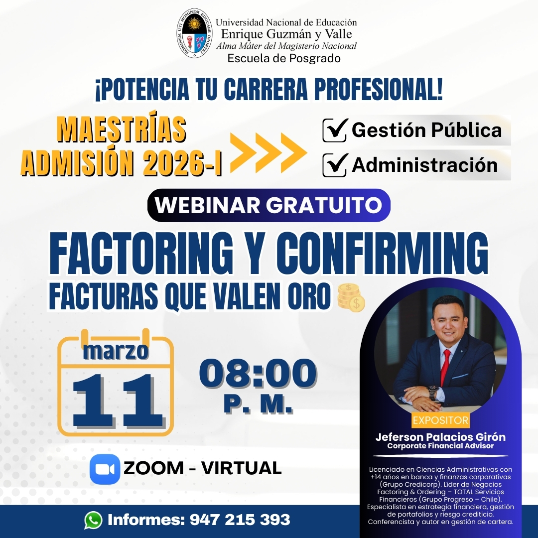 Factoring y Confirming